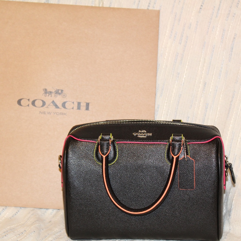 NWT Coach Mini Bennett Satchel